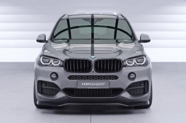 CSR Frontspoiler | Cup-Spoilerlippe mit ABE für BMW X5 (F15) M-Paket CSL934-L Lackierung erforderlich (unlackiert roh)