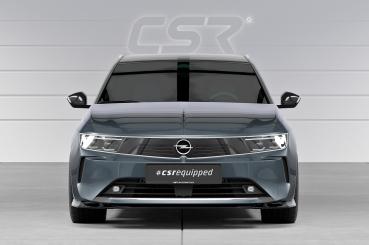 CSR Frontspoiler | Cup-Spoilerlippe mit ABE für Opel Astra L Sports Tourer CSL937-C Carbon Look Hochglanz (keine Lackierung erforderlich)