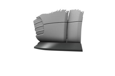 CSR Frontspoiler | Cup-Spoilerlippe mit ABE für Audi A2 (8Z) CSL942-L Lackierung erforderlich (unlackiert roh)