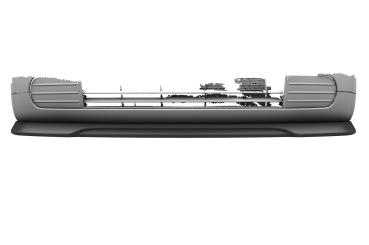 CSR Frontspoiler | Cup-Spoilerlippe mit ABE für Audi A2 (8Z) CSL942-L Lackierung erforderlich (unlackiert roh)