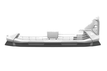 CSR Frontspoiler | Cup-Spoilerlippe mit ABE für Opel Combo E CSL943-G Glossy schwarz Hochglanz (keine Lackierung erforderlich)