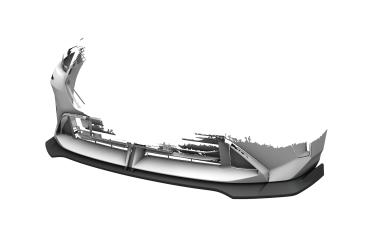 CSR Frontspoiler | Cup-Spoilerlippe mit ABE für BMW 1er F70 / 2er F74  CSL949-C Carbon Look Hochglanz (keine Lackierung erforderlich)