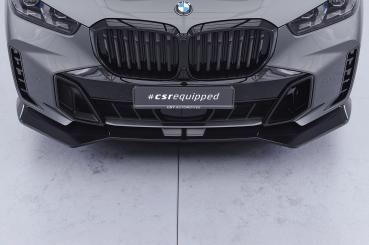 CSR Frontspoiler | Cup-Spoilerlippe mit ABE für BMW X5 G05 CSL951-C Carbon Look Hochglanz (keine Lackierung erforderlich)