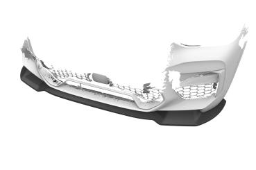 CSR Frontspoiler | Cup-Spoilerlippe mit ABE für BMW X3 M F97 / X4 M F98 CSL956-G Glossy schwarz Hochglanz (keine Lackierung erforderlich)