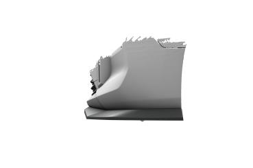 CSR Frontspoiler | Cup-Spoilerlippe mit ABE für Citroen Berlingo 3 (K9) CSL957-G Glossy schwarz Hochglanz (keine Lackierung erforderlich)