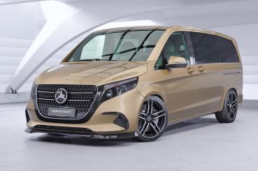 CSR Frontspoiler | Cup-Spoilerlippe mit ABE für Mercedes-Benz V-Klasse 447 CSL965-S strukturiert schwarz matt (keine Lackierung erforderlich)