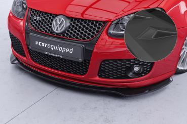 CSR Frontspoiler | Cup-Spoilerlippe mit ABE für VW Golf 5 (Typ 1K) GTI Edition 30/Pirelli CSL967-L Lackierung erforderlich (unlackiert roh)