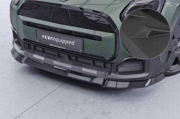 CSR Frontspoiler | Cup-Spoilerlippe mit ABE für Mini Countryman (U25) CSL969-L Lackierung erforderlich (unlackiert roh)