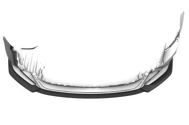 CSR Frontspoiler | Cup-Spoilerlippe mit ABE für Toyota Corolla (E210) GR Sport CSL972-C Carbon Look Hochglanz (keine Lackierung erforderlich)