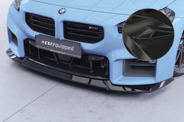 CSR Frontspoiler | Cup-Spoilerlippe mit ABE für BMW M2 G87 CSL981-G Glossy schwarz Hochglanz (keine Lackierung erforderlich)