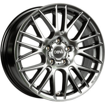 DBV Alufelge 5KS 003 hyper silber 7.5x17 ET45 5x108 Nabe 74.1 KBA 51826