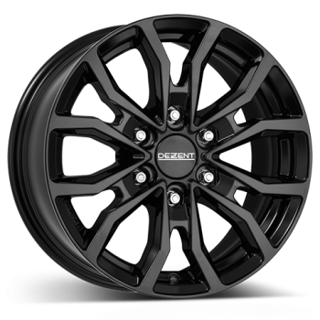 DEZENT Alufelge KC black black 7.5x19 ET45 6x130 Nabe 84.1 KBA 2553