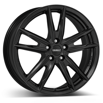 DEZENT Alufelge KF black black 7x18 ET51 5x112 Nabe 57.1 KBA 55152