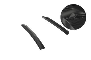 CSR Dachfinnen mit ABE für BMW 2er F22 Coupe DF002-C Carbon Look Hochglanz (keine Lackierung erforderlich)
