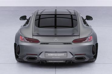 CSR Dachfinnen mit ABE für Mercedes Benz AMG GT (190) Coupe DF003-C Carbon Look Hochglanz (keine Lackierung erforderlich)
