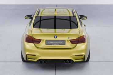 CSR Dachfinnen mit ABE für BMW 4er F32 / M4 F82 Coupe DF006-G Glossy schwarz Hochglanz (keine Lackierung erforderlich)