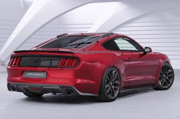 CSR Dachfinnen mit ABE für Ford Mustang MK6 Coupe / Fastback DF008-G Glossy schwarz Hochglanz (keine Lackierung erforderlich)