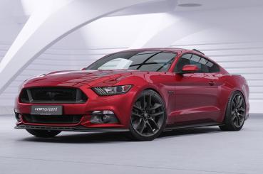 CSR Dachfinnen mit ABE für Ford Mustang MK6 Coupe / Fastback DF008-G Glossy schwarz Hochglanz (keine Lackierung erforderlich)