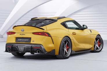 CSR Dachfinnen mit ABE für Toyota GR Supra (A90) Coupe / Fastback DF009-G Glossy schwarz Hochglanz (keine Lackierung erforderlich)