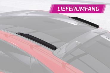 CSR Dachfinnen mit ABE für Audi e-tron GT / Porsche Taycan DF011-G Glossy schwarz Hochglanz (keine Lackierung erforderlich)