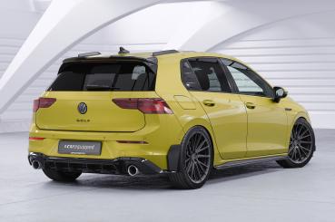 CSR Dachfinnen mit ABE für VW Golf 8 (Typ CD) DF012-S strukturiert schwarz matt (keine Lackierung erforderlich)