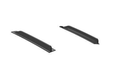 CSR Dachfinnen mit ABE für VW Golf 8 (Typ CD) DF012-S strukturiert schwarz matt (keine Lackierung erforderlich)