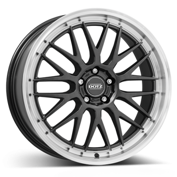 DOTZ Alufelge Bilbao dark gunmetal/polished lip 9x19 ET40 5x108 Nabe 70.1 KBA 100331
