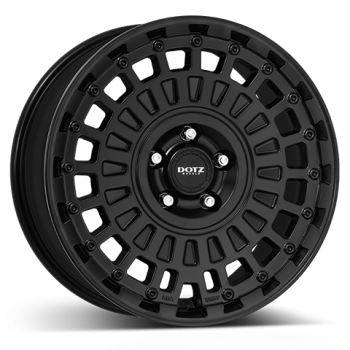 DOTZ Alufelge Talara black black matt 8x18 ET45 6x130 Nabe 84.1 KBA 55699