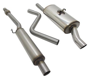 Novus Edelstahl Sportauspuffanlage für VW Polo 86C