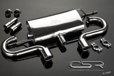 CSR Endschalldämpfer Sportauspuff für Golf 5 / 6 / Scirocco 3 / Touran ESD001