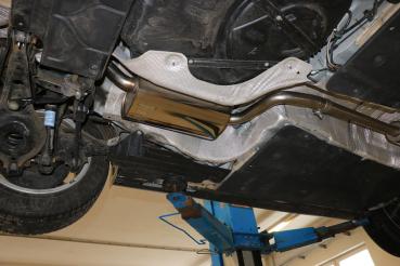 Fox passend für Ford Focus III Ecoboost - Turnier/ Kombi Endschalldämpfer Ausgang rechts/links - 145x65 Typ 59 rechts/links FO032103-671