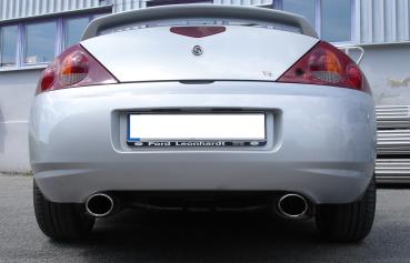 Fox passend für Ford Cougar Typ BCV Endschalldämpfer rechts/links - 115x85 Typ 38 rechts/links FO130003-461