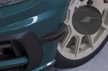 CSR Performance Flaps mit ABE für VW Golf 7 R FP018-S strukturiert schwarz matt (keine Lackierung erforderlich)