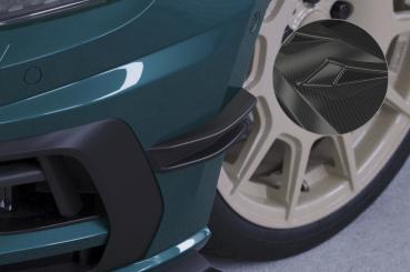 CSR Performance Flaps mit ABE für VW Golf 7 R FP018-C Carbon Look Hochglanz (keine Lackierung erforderlich)