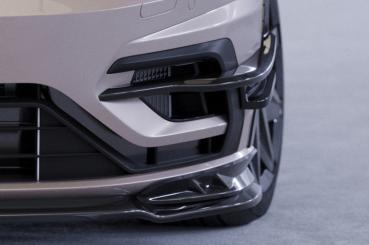 CSR Performance Flaps mit ABE für VW Golf 7 (Typ AU) R FP019-S strukturiert schwarz matt (keine Lackierung erforderlich)