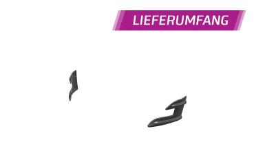 CSR Performance Flaps mit ABE für Tesla Model 3 FP021-C Carbon Look Hochglanz (keine Lackierung erforderlich)