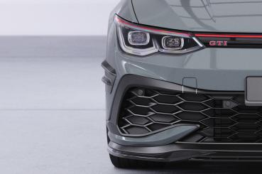 CSR Performance Flaps mit ABE für VW Golf 8 (Typ CD) GTI FP024-S strukturiert schwarz matt (keine Lackierung erforderlich)