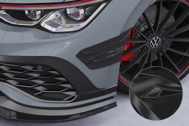 CSR Performance Flaps mit ABE für VW Golf 8 (Typ CD) GTI FP024-G Glossy schwarz Hochglanz (keine Lackierung erforderlich)