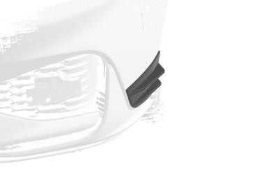 CSR Performance Flaps mit ABE für Hyundai  I30 (PD) N / N-Line FP025-L Lackierung erforderlich (unlackiert roh)