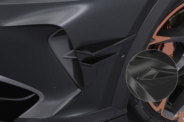 CSR Performance Flaps mit ABE für Cupra Formentor FP026-C Carbon Look Hochglanz (keine Lackierung erforderlich)