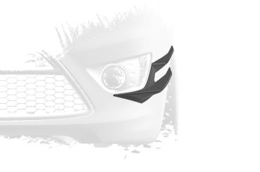 CSR Performance Flaps mit ABE für Ford Focus MK2 FP030-L Lackierung erforderlich (unlackiert roh)