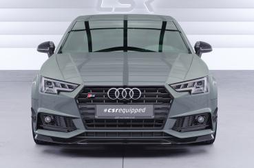 CSR Performance Flaps mit ABE für Audi A4 B9 (Typ 8W) S-Line FP033-C Carbon Look Hochglanz (keine Lackierung erforderlich)