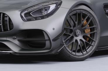 CSR Performance Flaps mit ABE für Mercedes-Benz AMG GT (190) FP034-G Glossy schwarz Hochglanz (keine Lackierung erforderlich)