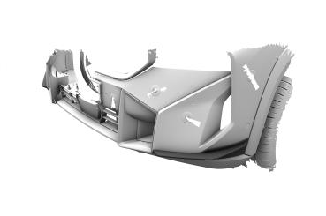 CSR Performance Flaps mit ABE für BMW XM G09 FP037-C Carbon Look Hochglanz (keine Lackierung erforderlich)