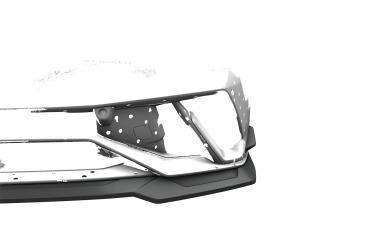 CSR Performance Flaps mit ABE für Lamborghini Huracan Performante FP038-S strukturiert schwarz matt (keine Lackierung erforderlich)