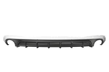 CSR Diffusor | Heckansatz mit ABE für Audi A6 C7 (4G) HA227-G Glossy schwarz Hochglanz (keine Lackierung erforderlich)