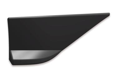 CSR Diffusor | Heckansatz mit ABE für VW Golf 7 (Typ AU) HA235-S strukturiert schwarz matt (keine Lackierung erforderlich)