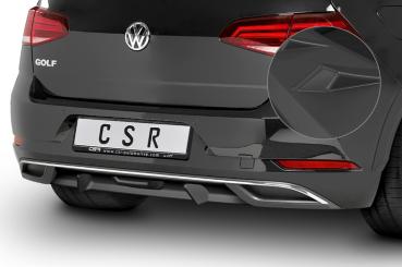 CSR Diffusor | Heckansatz mit ABE für VW Golf 7 Basis HA236-L Lackierung erforderlich (unlackiert roh)