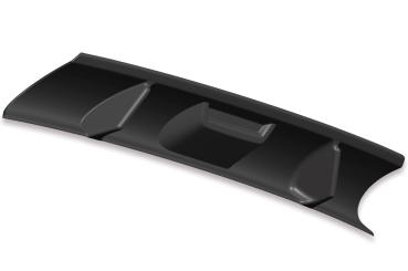 CSR Diffusor | Heckansatz mit ABE für VW Golf 7 Basis HA236-S strukturiert schwarz matt (keine Lackierung erforderlich)