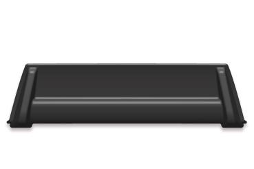 CSR Diffusor | Heckansatz mit ABE für VW Golf 7 GTI / GTD / GTE HA240-S strukturiert schwarz matt (keine Lackierung erforderlich)